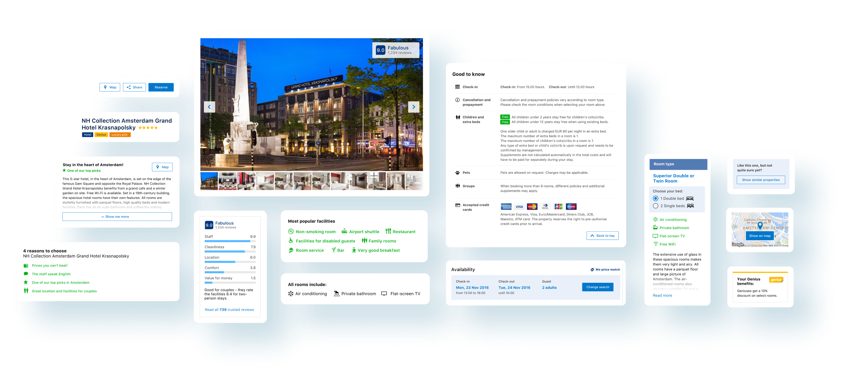 booking experiments